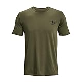 Under Armour Ua Sportstyle Lc Ss Maglietta, Marine Od Green, L Uomo