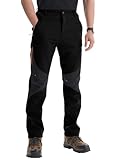 PrimeCrest Pantaloni Trekking Uomo Invernali Pantaloni Termici Impermeabili Pantaloni Sci Imbottiti...