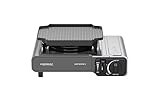Campingaz Camp Bistro 3 Fornelli Piastra Combo | Fornello da campeggio a 1 bruciatore | 2200 Watt |...