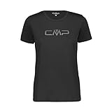 CMP T-Shirt Tecnica Con Logo Cmp T-shirt, Donna, Nero, 50