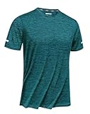 TACVASEN Maglietta Sportiva Uomo Magliette Uomo Manica Corta Maglia Trekking Maglia Traspirante T...