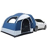 Car Awning Sun Shelter Universal Camping Tent Portable Waterproof Roof Top Tent Car Canopy for SUV...