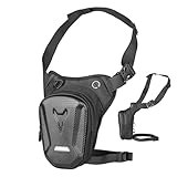Borsa da gamba, tasca regolabile con cinghia rimovibile - borsa multifunzione petto gamba per...