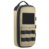 Borsa per attrezzi tattica resistente, multifunzionale Oxford con sistema, organizer compatto per...