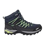 CMP Rigel Mid Trekking Shoes Wp, Scarpe da trekking Uomo, B.Blue-Gecko, 44 EU