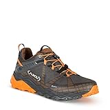 Aku Flyrock GTX, Scarpe Trekking Uomo, Black/Orange (Nero, Arancione), 43