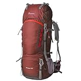 MOUNTAINTOP 80L Zaino da Trekking Donna e Uomo Zaino Montagna Impermeabile Zaino Escursione Unisex...