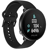 Polar Unisex Adulto Fitnesswatch, Nero, S-L