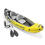Intex 2-Person, Kayak Gonfiabile Unisex, Giallo