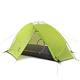 Naturehike Tagar tenda da campeggio ultra leggera 1-2 persona escursioni a piedi (Verde chiaro, 1...