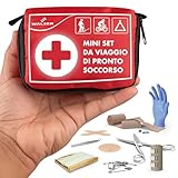 WALSER Premium Mini Kit di pronto soccorso 2026, kit di emergenza impermeabile per...