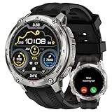 KOSPET Tank T4 Smartwatch Uomo, Acciaio Inox Completo, GPS a 6 Satelliti & Mappe Offline, 10ATM...