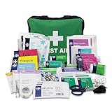 Lewis-Plast Borsa per kit di pronto soccorso - Kit di sopravvivenza da 160 pezzi - Elementi...