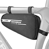 ROCKBROS Borsa da Telaio Triangolo per Bici MTB Borsa Triangolare Bicicletta Tubo Centrale Design...