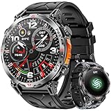 Mingdaln Orologio intelligente militare con GPS, orologio intelligente con assistente vocale GPT/LED...
