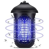 YISSVIC Lampada Antizanzare Elettrica, 20W Zanzariera Elettrica con 4000V Luce UV e Cassetto per...