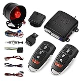DISCORAMA® KIT CAR ALARM SYSTEM ALLARME ANTIFURTO COMPLETO UNIVERSALE PER AUTO CAMPER